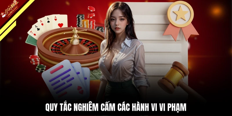 Quy tắc nghiêm cấm các hành vi vi phạm